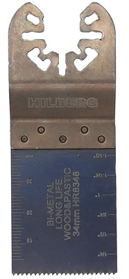 Полотно пильное погружное по древесине и пластику Hilberg Bi-M 34*40*18TPI HR8348 - фото 365636