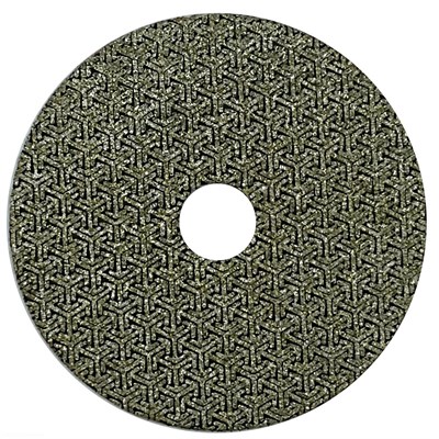 Алмазный гибкий шлифовальный гальванический круг "Черепашка" Hilberg 100 мм № 60, 560060 - фото 365781