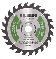 Диск пильный Hilberg Industrial Дерево 160*20*24Т HW160