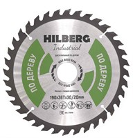 Диск пильный Hilberg Industrial Дерево 190*30/20*36Т HW191