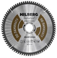 Диск пильный Hilberg Industrial Ламинат 216*30*80Т HL216