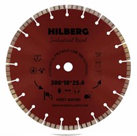 Диск алмазный отрезной 300*25,4 Hilberg Industrial Hard HI807