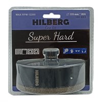 Коронка алмазная 120 мм Hilberg Super Hard M14 HH693