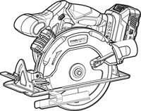 Пила аккумуляторная дисковая STABILMATIC ONE20MAX PCS-165-20LI